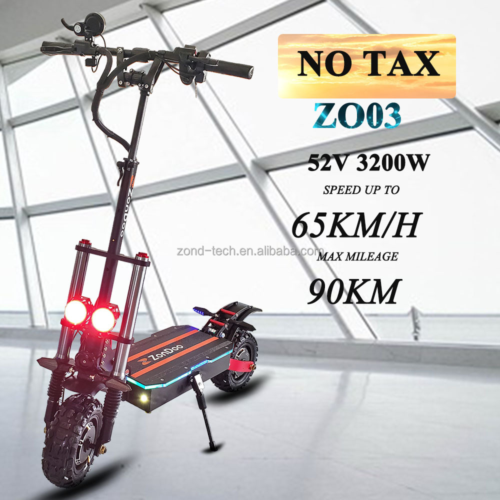 Zondoo 11 Inch off Road E-Scooter - 5600w Power & Smart Features