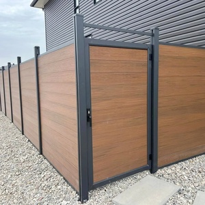 Recinzione <span class=keywords><strong>da</strong></span> Giardino WPC Facile <span class=keywords><strong>da</strong></span> Installare, Pannelli WPC per Esterni, Tavole Composite per Pavimenti Esterni, Pannelli per Recinzioni e Rivestimenti Economici - Product Image 4