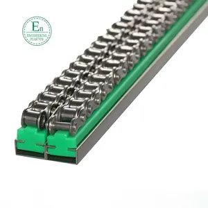 CKG type 14H wear resistant chain polyethylene sliding single row chain guide 4 point single row chain rail uhmwpe plastic strip