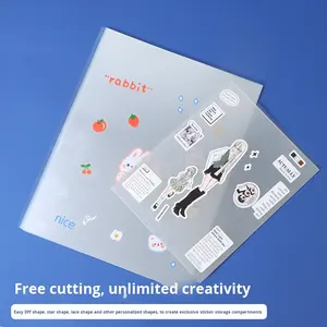 7.5c नरम पारदर्शी चिकित्सा ग्रेड वाटरप्रूफ पालतू जानवर फिल्म रिलीज पेपर बी 5/ए 5 एकल/सरल-पक्षीय पत्रिका स्टिकर - Product Image 3