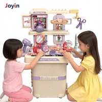 Valise de jeu 3-en-1 pour filles : Bijoux, accessoires de beauté et maquillage – Idéale pour jouer à faire semblant en intérieur et en extérieur