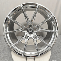 Jantes forgées 18 19 20 21 pouces 5x115 5x114.3 5x100 5x108 5x112 Roues forgées à rayons cinq étoiles pour Civic Empow Changan Univ LA FESTA