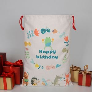 ถุงของขวัญลายสัตว์สำหรับงานปาร์ตี้เด็ก ขนาด 45x63 ซม. ยี่ห้อ High King Linen สำหรับบรรจุของขวัญวันเกิด - Product Image 1