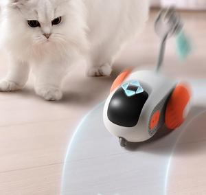 Jouets d'intérieur de type robot pour chats Jouet intelligent pour chat Télécommande en cours d'exécution Simulative Interactive Jouet de chasse pour chat - Product Image 3