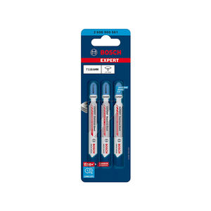 Bosch Lame de scie sauteuse en acier inoxydable 118 AHM, 1.5-3mm (3 pièces) - Product Image 6