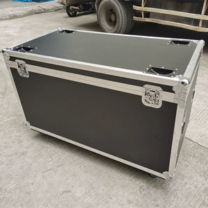 Caja de Almacenamiento Profesional de Alta Resistencia, Caja de Transporte de Aluminio para Equipos de Sonido, Mezclador de Audio, con Ruedas Giratorias - Product Image 1