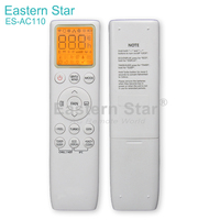 Télécommande intelligente infrarouge ES-AC110 T C L AC 38KHZ pour climatiseur TCL, télécommande neuve en ABS blanc, télécommande AC 14 touches, AC 257