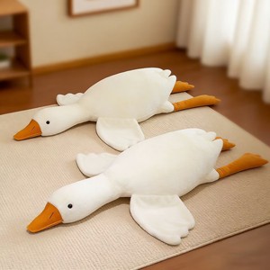 <b>Large</b> White Goose Plush <b>Pillow</b> Soft Stuffed Animal For Kids Comforting Toy Gift For Children Bedroom Decor - Product Image 2