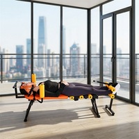 Appareil d'étirement électrique professionnel portable, système de thérapie à domicile pour la décompression cervicale et lombaire, bancs d'étirement pour les jambes