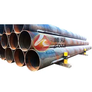 large diameter SSAW gas oil pipes spiral piping