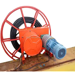 cable reel 50m holder auto rewind spring loaded cable reel drum