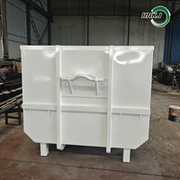Conteneur à benne basculante RNKJ personnalisable, best-seller, 6-40 m³, grande benne à ordures, bac à déchets, conteneur à roulettes