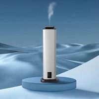 Diffuseur d'arômes commercial de luxe en métal 800 ml pour hall d'hôtel, commande par application, sur pied, silencieux 35 dB, batterie, parfum 1 an, en promotion