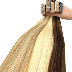 Extensions de <span class=keywords><strong>cheveux</strong></span> humains naturels Remy européens à double trame, technique invisible à bandes adhésives, <span class=keywords><strong>teints</strong></span>, sans couture, injection sans soudure, vente en gros - Product Image 3