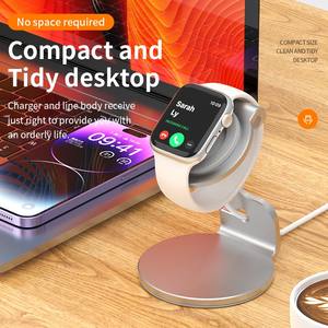 Soporte de estación de carga, soporte de montaje de correa de reloj para Apple Watch Series 1 <span class=keywords><strong>2</strong></span> <span class=keywords><strong>3</strong></span> 42mm 38mm, soporte de carga para reloj inteligente - Product Image 6