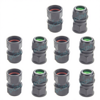 Conector de Cable RJ45 8P8C PG Impermeable IP67, Protector de Cables con Bloqueo de Tornillo para Iluminación Exterior de Jardín y Hogar, CAT5 CAT6
