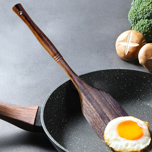 Sunshine Hemu Wooden Kitchen Utensil Set 5 Pieces Heat Resistant Spatula Spoon Cooking Tool Set - Product Image 4