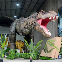 Dinosaure animatronique ultra réaliste de 10 m (32,8 pi) de la fabrique de Zigong, taille réelle, animé, mécanique, réaliste