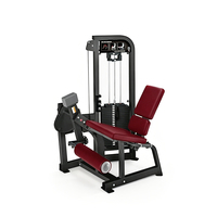Machine d'extension des jambes Liva LH-12 à charge par poulie, station unique pour entraînement des quadriceps, équipement de musculation pour club de fitness
