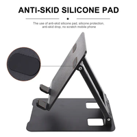 Offres Spéciales support de téléphone portable de bureau pliable et rétractable support de paresseux réglable en métal