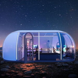 Tente Bulle Igloo Transparente d'Extérieur D2025 Conception Entièrement Panoramique avec Tissu PVC Résistant Petite Maison de Glamping - Product Image 6