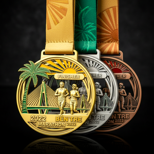 Aangepaste Metalen Sport Running Medaille En Medaille Box - Product Image 1