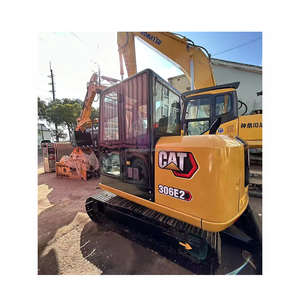 เครื่องขุดดิน Cat306e2 305.5e2 307.5 302 303cr ขนาดเล็กเครื่องขุดมันฝรั่งมือสองแบบใช้ไฮดรอลิก6Ton เครื่องขุดมันฝรั่งญี่ปุ่น - Product Image 4