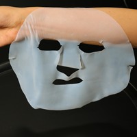 OEM Masque facial bio-cellulose en cristal Masque en feuille de noix de coco pour peaux sèches, nez, réparation, rajeunissement et raffermissement
