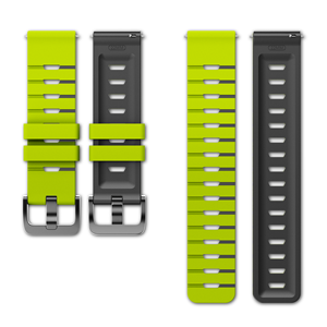 22mmシリコンストラップクイックリリース時計バンドピアノパターンデュアルカラースポーツストラップHuaweiウォッチ用 - Product Image 6