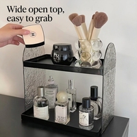 Support de rangement multifonctionnel en plastique pour la cuisine, la chambre à coucher, la salle de bain, le salon, l'organisation de bijoux, l'acrylique, les accessoires de table.