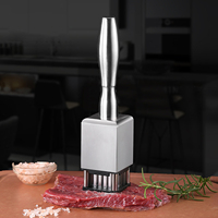 Attendrisseur de viande manuel Marteau à viande Maillet Pounder Attendrisseur de viande en acier inoxydable 304 pour steak boeuf porc poulet