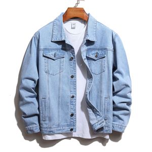 Veste en Jean déchiré pour homme, Streetwear tendance, manteaux de Cowboy - Product Image 4