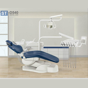 CE Approved Foshan <strong>Suntem</strong> Metal <strong>Dental</strong> Chair <strong>Unit</strong> with Electric Power LED Lamp &amp; PU Leather Cushion-Low Price - Product Image 1