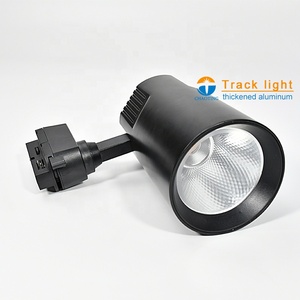 Riel de <span class=keywords><strong>techo</strong></span> extraíble al por mayor, soporte de <span class=keywords><strong>foco</strong></span> para fotografía, <span class=keywords><strong>foco</strong></span> de 20W, Riel de luz LED lineal hacia abajo para <span class=keywords><strong>techo</strong></span> de tela - Product Image 4