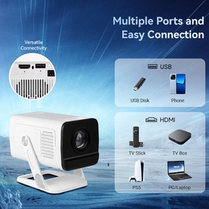 Nuevo Proyector Portátil Inteligente X1Q 2025, Android 11, Cuatro Núcleos, con WiFi 6, Video 4K, 720P, Mini Cine en Casa 3D, <span class=keywords><strong>Versus</strong></span> HY300 Pro - Product Image 6