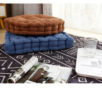 Grands coussins de siège de sol et oreiller ronds et carrés coussins d'extérieur touffetés en velours tapis décoratif pour animaux de compagnie de méditation pour canapé-lit G