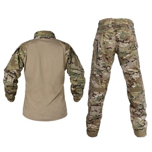 Vêtements tactiques d'entraînement en plein air pour hommes, vente en gros, style camouflage, uniforme imperméable en nylon et polyester, équipement de défense personnelle - Product Image 1