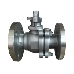 Vanne à boisseau sphérique en acier inoxydable à double corps avec revêtement fluoré Q41F46-16P à bride, norme américaine, manuelle, pour source de gaz corrosif, usine - Product Image 5