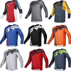 <span class=keywords><strong>Camiseta</strong></span> de Ciclismo de Manga Larga <span class=keywords><strong>Fox</strong></span> para Hombre, Traje de Ciclismo de Montaña, Tejido Sintético de Secado Rápido para Exteriores - Product Image 2