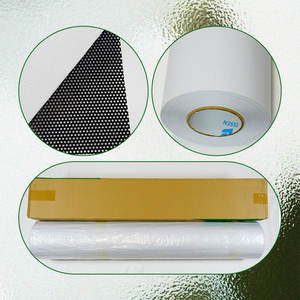 Usine en gros auto-adhésif résistant à l'eau écologique 130mic 140gsm <span class=keywords><strong>Micro</strong></span> <span class=keywords><strong>perforé</strong></span> à sens unique Vision <span class=keywords><strong>vinyle</strong></span> rouleau - Product Image 3