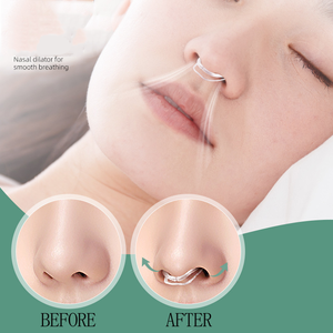 Klip hidung Anti dengkur uniseks, perangkat Anti dengkur tidak berisik - Product Image 3