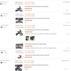 Nueva Motocicleta Infantil de Cross con Motor de 4 Tiempos, Refrigeración por Aire, Horquilla Trasera Hidráulica No Ajustable, <span class=keywords><strong>50</strong></span> <span class=keywords><strong>cc</strong></span> - Product Image 5