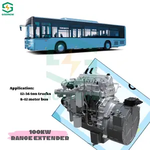 Leistungs starkes Range Extender-Elektro fahrzeug für schwere LKW RE100 Wasser kühlung Extender EV Electric Batteriesystem-Kit