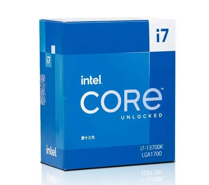New Processor i7 13700k CPU LGA 13 generation Core Special Edition processor 24 cores 32 threads i7 13700k