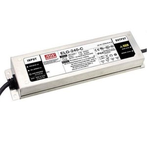 ไดรเวอร์ LED Mean Well รุ่น ELG-240-C กำลังไฟ 240 วัตต์ กระแสไฟ 2100 มิลลิแอมป์ แบบกระแสคงที่ ช่องสัญญาณเดียว มาตรฐาน IP67 ปรับหรี่แสงได้ รองรับ DALI2 - Product Image 1