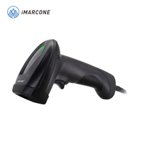 Pemindai Kode QR 2D CMOS Berkualitas Tinggi Imarcone, Pembaca Barcode 1D, Logistik Ekspres, Antarmuka USB COM, Kompatibel dengan Android OS, A4