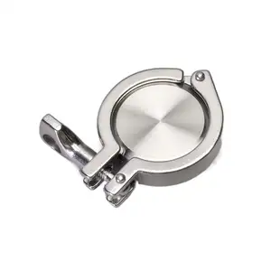 Factory Sale Stainless Steel Quick Tri Clamp Pipe Fitting Welded Sanitary Tri Clamp For Tube