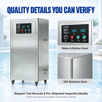 Générateur d'ozone pour le traitement de l'eau des petites piscines de resort, système de désinfection et de purification des piscines