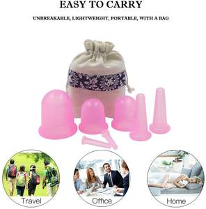 Hete Verkoop Gezondheid 7 In 1 Massage Siliconen Cupping Huishoudelijke Absorptie Pot Siliconen Cupping Set - Product Image 5