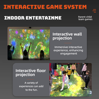 Sistema de Juego con Proyector Holográfico Interactivo para Pared y Suelo para Fiestas de Boda